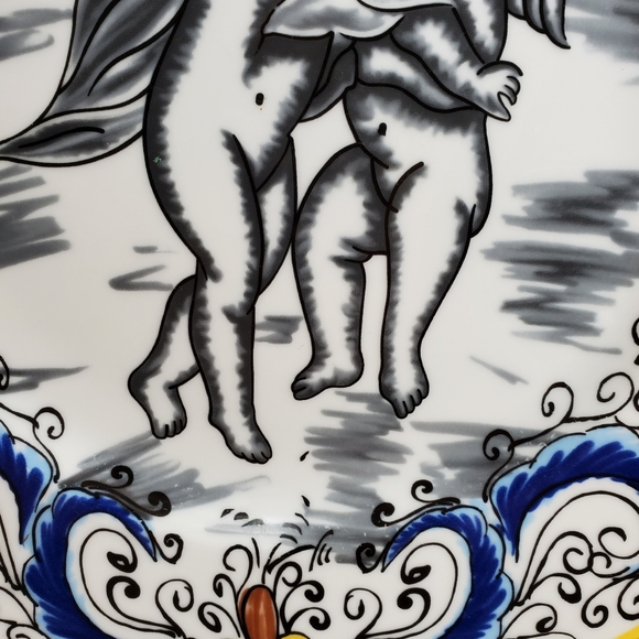 Vintage Mid-Century Decorative Plate PORVASAL 090/1 Made in Spain. (46)** - Picture 6 of 14